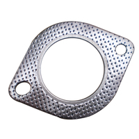 Extractor Exhaust Flange Collector Gasket 2-1/2 2 Bolt Hole to Hole 105mm Center