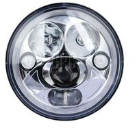 GREAT WHITES 7" LED SEALED BEAM HEADLIGHT INSERTS WITH PARK LIGHT (PAIR) GWF5005