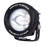 Great Whites Rock Lights 95mm Dia for Wheel Arch Fitment GWR10013 x 2