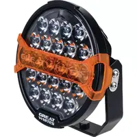 Great Whites GWR7245 220mm Adjustable Beam LED Driving Light Each