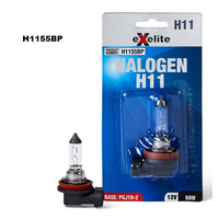 Exelite H1155BP H11 Headlight Globe 12V 55W Base PGJAP-2 x1