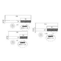 PERMASEAL HBS181 HEAD BOLT SET FOR FORD RANGER & MAZDA BT50 CHECK APP BELOW