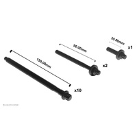 Permaseal HBS239 Head Bolt Set for BMW Citroen Mini & Peugeot Models 1.6L DOHC