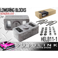 HIGH ENERGY HELB11-1 LOWERING BLOCK KIT 1-1/2" FOR FORD FALCON XR - XD - V8 MODELS