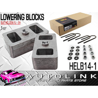 LEAF LOWERING BLOCK KIT 1.5" FOR EARLY HOLDEN FJ FE FC FB EK EJ EH 1953 - 1963