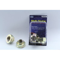 Nice HN222-2 Front Wheel Bearing Hub Nut for Honda Accord 1980 - 1986 Pair