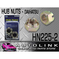 Wheel Bearing Hub Nuts Pair for Hyundai Excel X1 X2 X3 1987-2000 Front Only