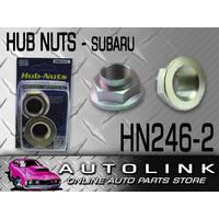 Wheel Bearing Hub Nut’s Pair for Subaru Impreza 1993-2006 Front Rear HN246-2