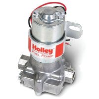 HOLLEY RED ELECTRIC FUEL PUMP 97 GPH 7 PSI POLISHED BILLET LOOK HO12-802