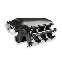 Holley HO300-122BK LS1 LS2 LS6 Black Hi-Ram EFI Intake Manifold 92mm + Fuel Rails
