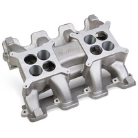 HOLLEY HO300-133 ALLOY LS3 L92 DUAL PLANE MID RISE CARBY INTAKE MANIFOLD