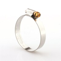 Tridon HS020 Hose Clamp Perforated Stainless Steel Band Clamp 21mm-44mm x1
