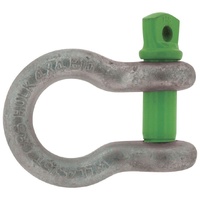 HULK HU1030 4WD Bow Shackle 4.75 Ton Galvanised Body 22mm Pin