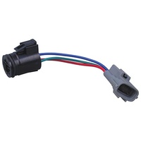 OEX HXK-16 ALTERNATOR ADAPTOR 3 PIN ROUND FEMALE PLUG TO 3 PIN OVAL MALE PLUG