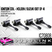 IGNITION COIL FOR SUZUKI SWIFT SX4 BALENO IGNIS (CHECK APPLICATION BELOW) x4