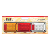 Truck Trailer Jumbo Combination Led Tail Lamp J3BARWM for Ute Caravan Trailer x2