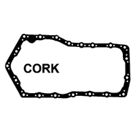 Permaseal JJ380 Oil Pan Gasket Cork for Holden Berlina VN VP VR 3.8L 1988-1995
