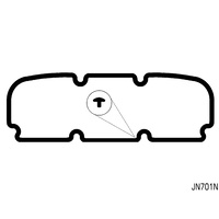 ROCKER COVER GASKET NITRILE FOR HOLDEN VG COMMODORE UTE SERIES 1 V6 3.8L x1