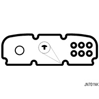 Permaseal JN701NK Rocker Cover Gasket Kit for Holden VN Series 1 V6 3.8L x1