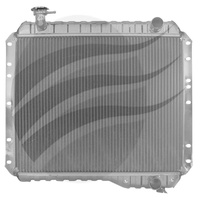 Jayrad JR2207J Radiator for Toyota Landcruiser HJ47 Manual 4 Core 1964 - 1989