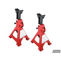ROCK JACK STANDS 2000KG (2 TONNE) SAFE WORKING LOAD RATCHET TYPE - PAIR JS2000 