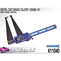 KINCROME DIGITAL DISC BRAKE CALIPER 100mm 4" METRIC & IMPERIAL & DISPLAY K11040 