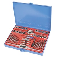 KINCROME K12021 METRIC TAP & DIE SET 40 PIECE IN METAL CASE