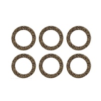 Permaseal KG971-6 Spark Plug Tube Seal Set for Holden 132 138 6cyl Grey Motor