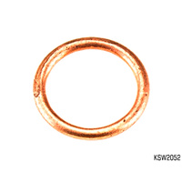 KELPRO KSW2052 COPPER CRUSH 1/2" COPPER SUMP PLUG WASHER x1