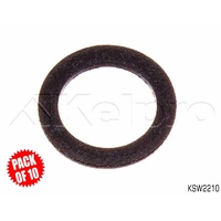 KELPRO 1/2" FIBRE OIL SUMP PLUG WASHERS KSW2210 (SINGLE OVER SIZE) x10