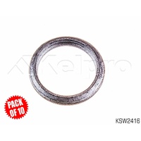 KELPRO 12mm ALUMINIUM FOLDOVER TYPE SUMP PLUG WASHERS KSW2416 PACK OF 10 