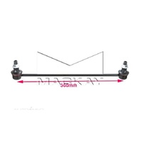 Mackay LR1014 Front Sway Bar Link 360mm for Toyota Yaris Models 11/2005 - 4/2020