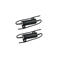 LED AUTOLAMPS LOAD RESISTOR 12 VOLT TWIN PACK STOPS FAST FLASHING INDICATORS 