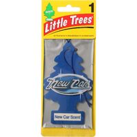LITTLE TREE NEW CAR SCENT AIR FRESHENER FOR CAR TRUCK CARAVAN LONG LASTING X 1