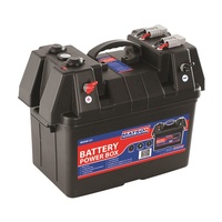 MATSON MA98121 BATTERY POWER BOX WITH TWO 50 AMP CONNECTORS USB & VOLT DISPLAY 