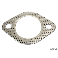 REDBACK EXHAUST FLANGE GASKET 53mm DIA 83mm BOLT SPACING - 2 BOLT MAG014R 