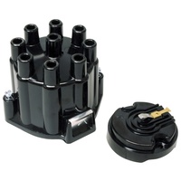 MSD 5500 STREET FIRE DISTRIBUTOR CAP & ROTOR KIT FOR GM V8 POINTS STYLE