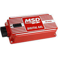 MSD 6425 6AL DIGITAL MULTIPLE SPARK IGNITION CONTROLLER - REV LIMITER & HARNESS