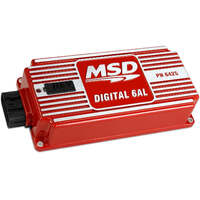 MSD MSD6425 DIGITAL 6AL IGNITION CONTROL BOX WITH ROTARY DIALS FOR REV LIMITER