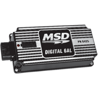 MSD MSD64253 BLACK DIGITAL 6AL IGNITION CONTROL BOX ROTARY DIALS FOR REV LIMITER