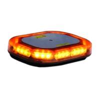 Motolite MT10202 12/24V 30 Led Multi Pattern Vehicle Strobe Beacon Magnetic Base