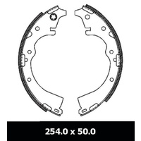 PROTEX N1492 REAR BRAKE SHOE SET OD 254mm x 50mm FOR TOYOTA