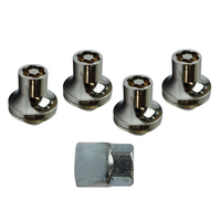 Nice N662LOCK Lock Nut Set M14 x 1.5 for Toyota Landcruiser 70 80 100 200 Series