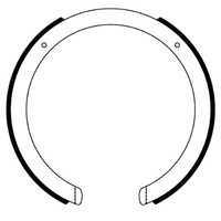 IBS N7021 Hand Brake Shoe for Holden VT VX VY VZ V6 & V8 Sedan & Wagon