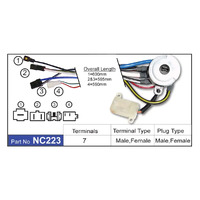 NICE NC223 IGNITION SWITCH FOR FORD CAPRI & LASER METEOR & MAZDA MODELS