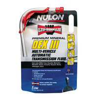 Nulon NDEX3-1E Mineral Ezy Squeeze Dexron Dex 3 Transmission Fluid Oil 1L