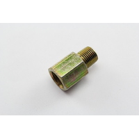 BRASS TUBE ADAPTORS FOR 1/4" BUNDY TUBE 7/16"x20NF FEM FLARE x1/8" NPT MALE x10