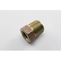 Brass Tube Adaptors for 3/8" Bundy Tube 5/8"x18NF Fem Flare x 1/2" NPT Male x10