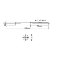 Nason NHBS619 Head Bolt Set for Toyota 1VD-FTV V8 4.5L Turbo Diesel