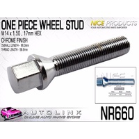 NICE WHEEL STUD & NUT 1 PIECE (LONG STUD) FOR BMW 7 SERIES E66 5/2005-2008 x1
